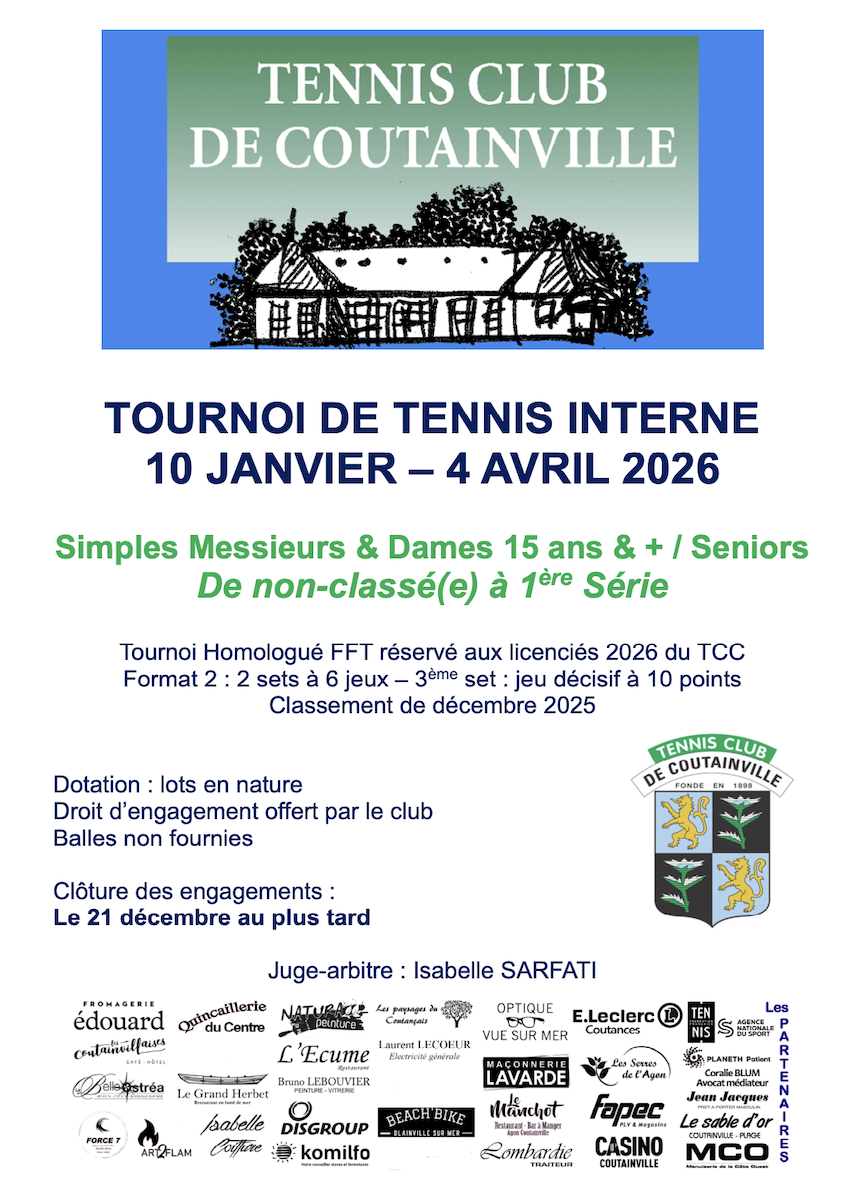tcc affiche tournoi interne 26